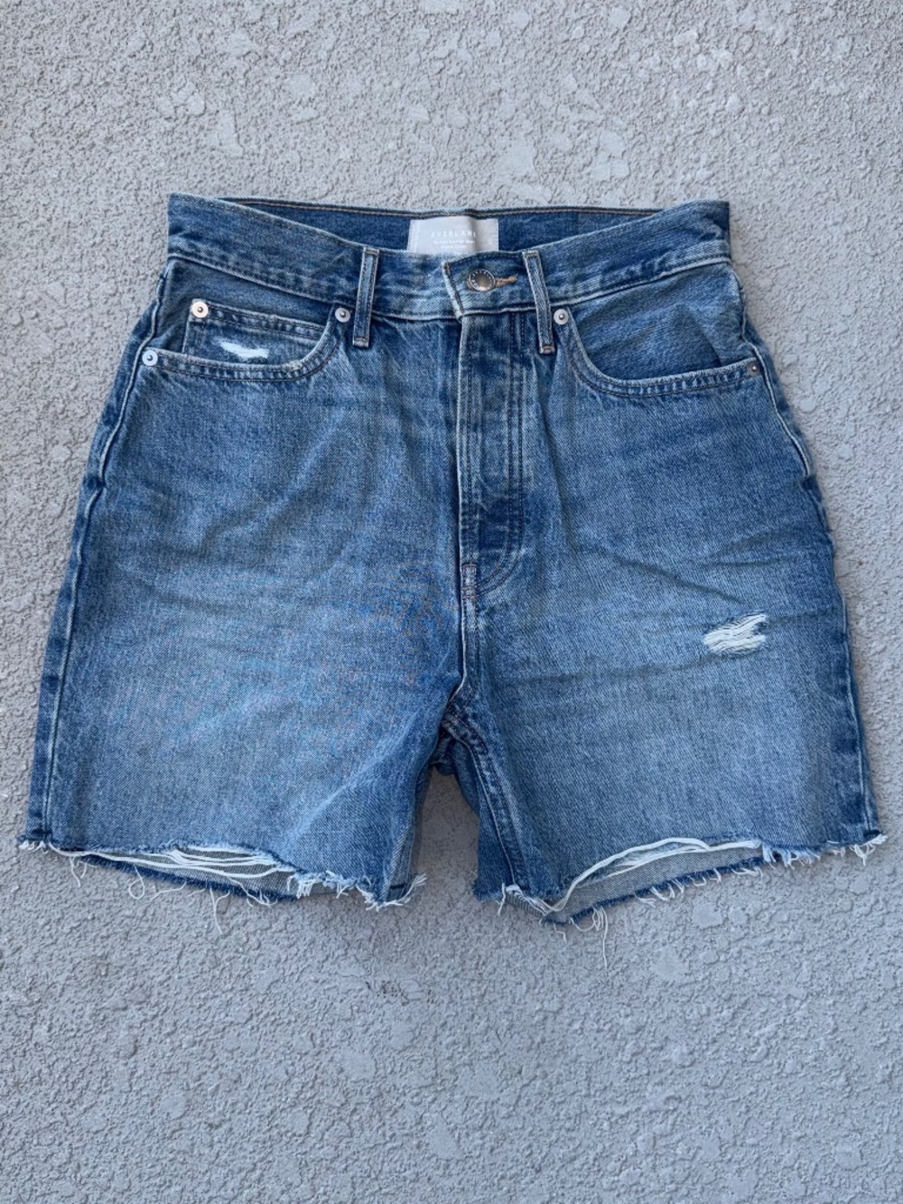Everlane jean shorts